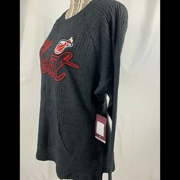 carl banks Tops - NBA Miami Heat Adult Women Pull Over